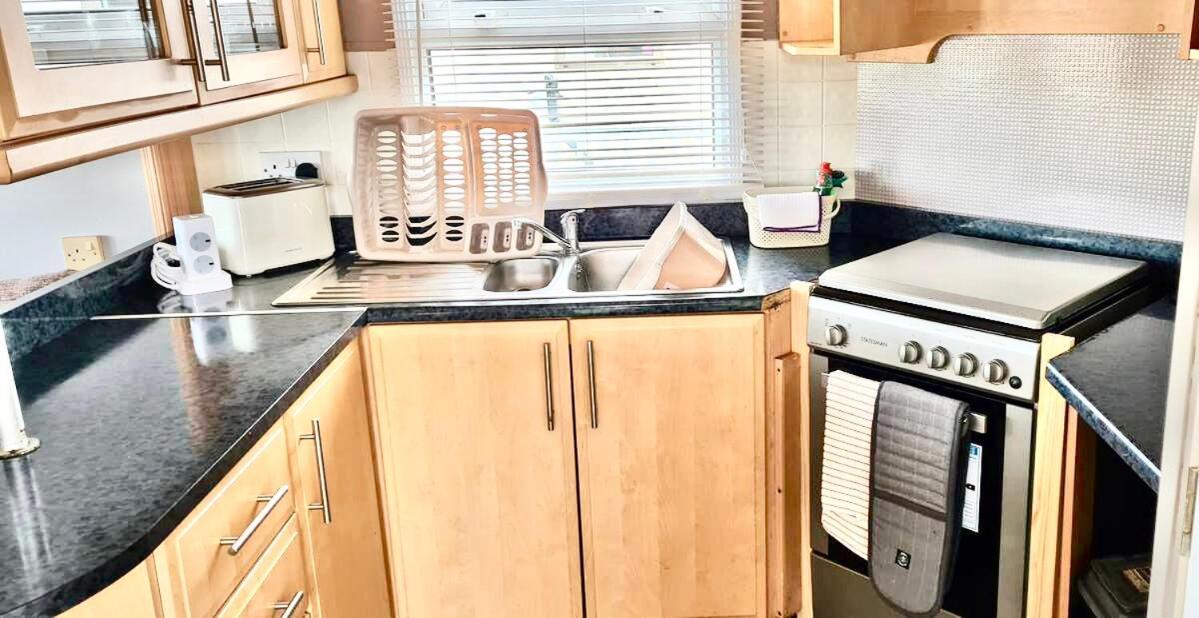 Wrights Retreat 4 Lunan View St Cyrus Caravan Park Saint Cyrus Luaran gambar